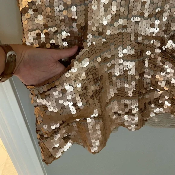 Free People Surry Sequin Rose Pink Dress size S - Picture 4 of 8